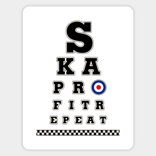 Ska Profit Repeat Eye chart Magnet